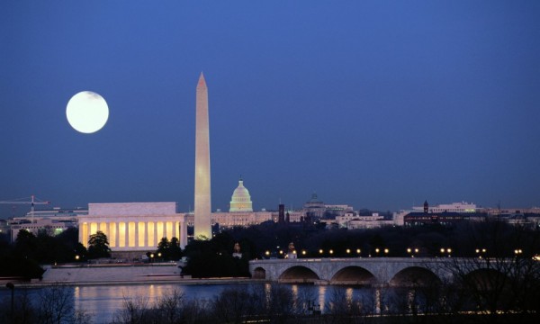 DC Monuments at Night